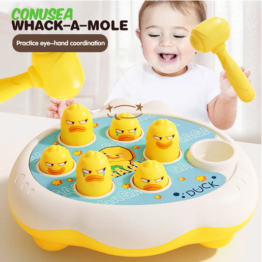 Kawaii Baby Early Educational Toy 12 13 24 Months Toddler Children's Puzzle Toys for Boys Girls 1 Year Kids Whack Game Mole Game