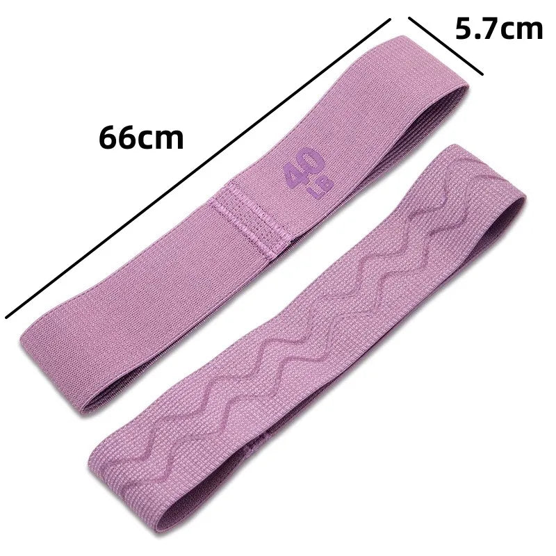 Fabric Elastic Bands Fitness Resistance Bands Yoga Pilates Hip Circle Expander Bands Gym Training Loops Yoga Workout Equipment