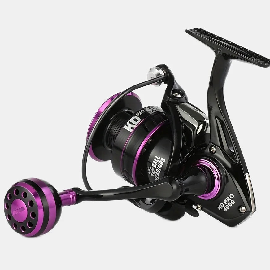 BILLINGS KD 1000-6000 Series, 5.0:1/4.7:1 Gear Ratio, 22LB Max Drag, Metal Rocker,Spinning Fishing Reel,For Freshwater Saltwater