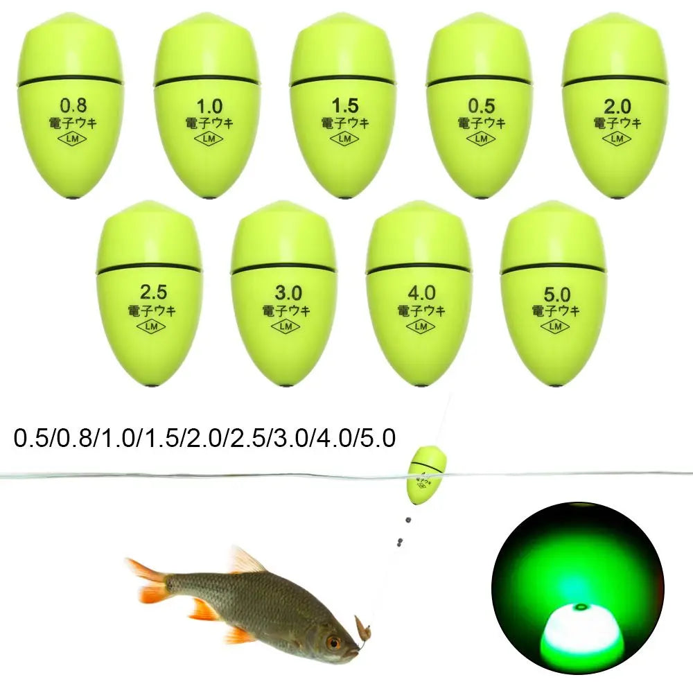 1PC Fishing Tool Night Fishing Glow Sea Electronic Fishing Luminous Float Zhongtong Rocky Fishing Float Electronic Float