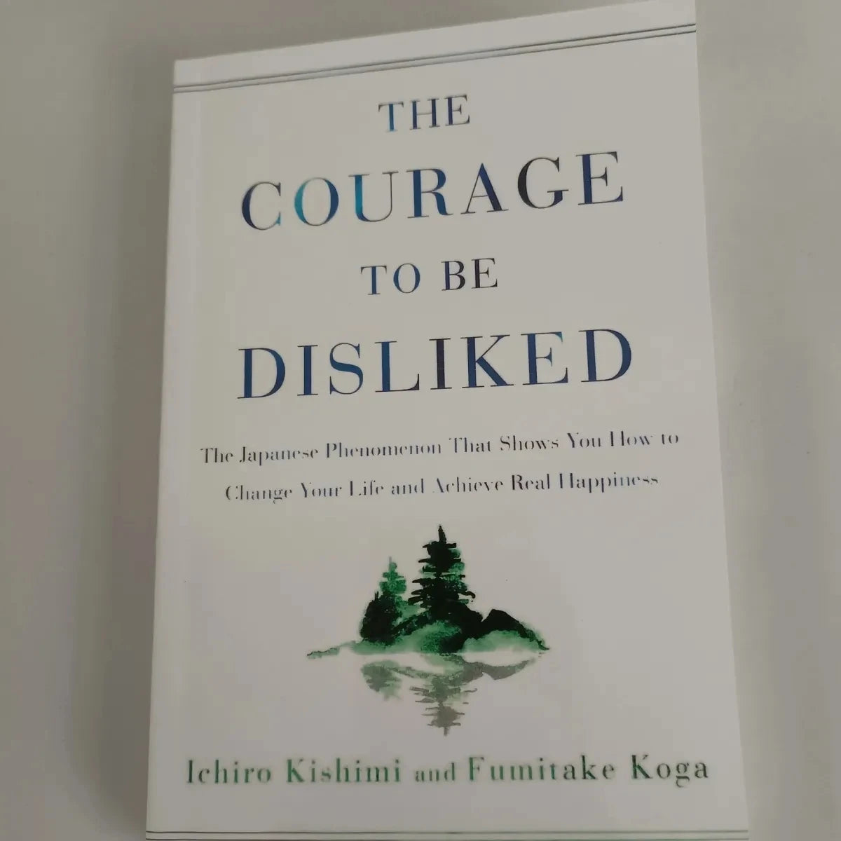 The Courage to Be Disliked How to Free Yourself Change Your Life and Achieve Real Happiness Paperback English Book Livros