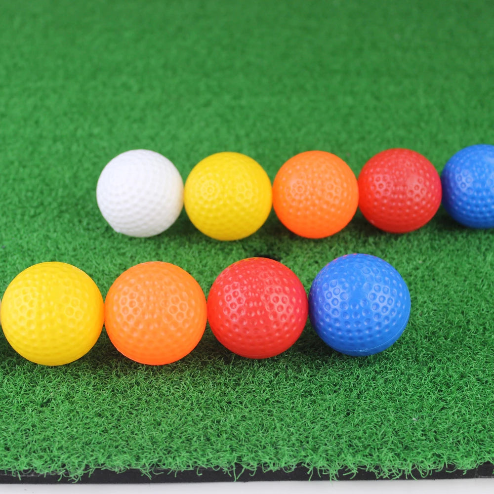 30Pcs/Pack Golf Balls PE Plastic Toy Ball Home Golf Practice Ball Beginner Golf Balls Golf Practice Ball