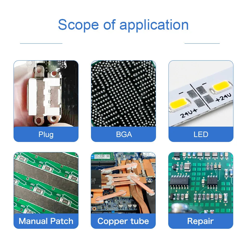 50g Solder Paste Low Temperture For Iphone Repair Smd Pcb Ic Led Bga Flux For Soldering Welding Paste In Mud Cpu