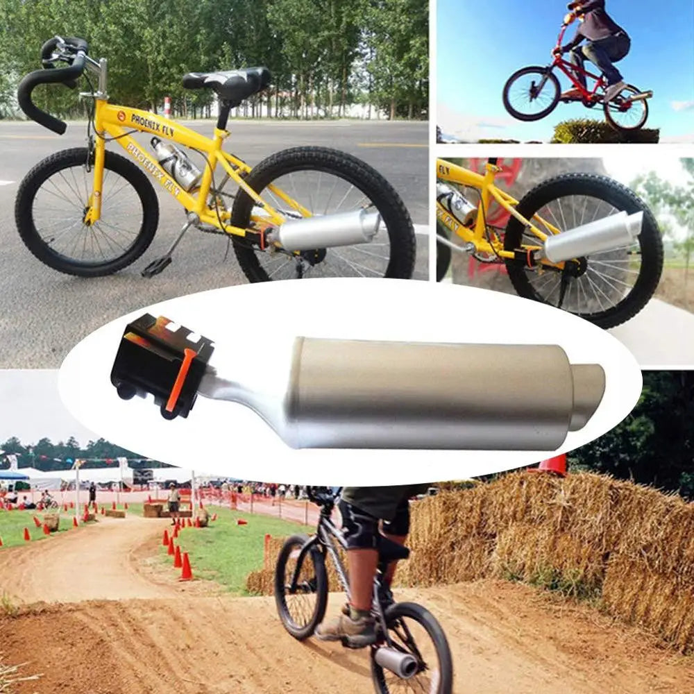 Bike Tools Turbine Motorcycle Bicycle Exhaust Pipe Sound Wild Motorcycle Effects Cycling Tools For BMX Mountain Bike Accessories