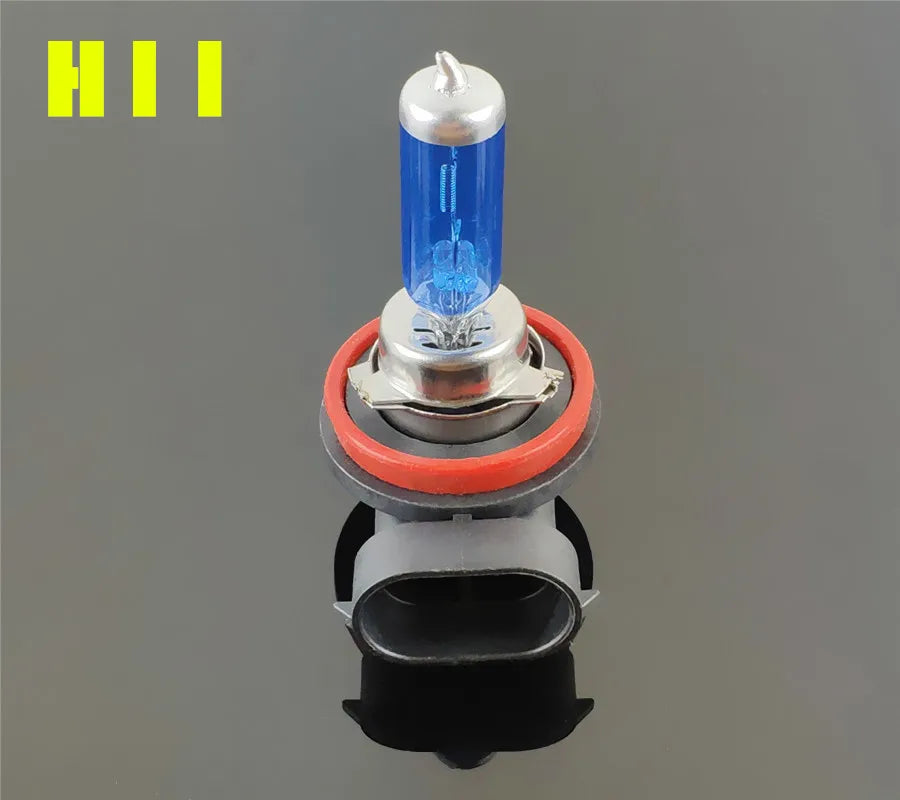 H1 H3 H4 H7 H8 H9 H11 9005 HB3 9006 HB4 Halogen Bulbs 55W 100W 12V Super Bright White Car Lights 6000K Auto Lamp Car Headlight