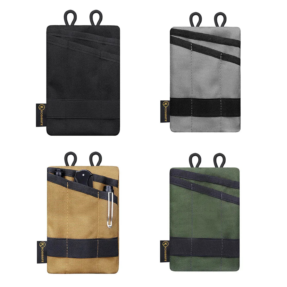 Mini EDC Kit Pouch Sundries Bags Oxford Cloth Storage Bag Purse Key Organizer Outdoor Hunting Bags Pouch Tactical Phone Bags