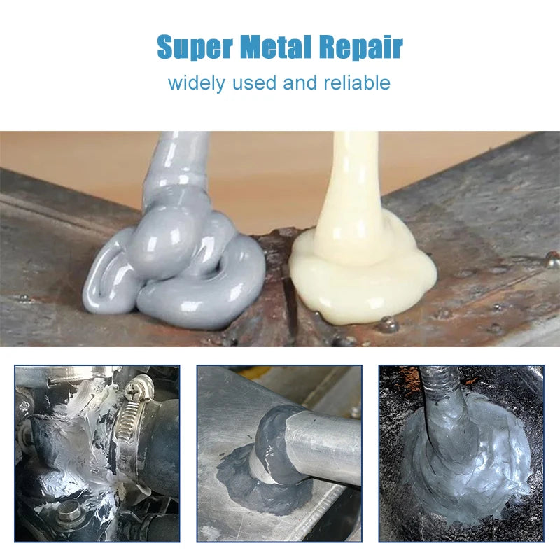 Strong Industrial Glue High Strength Magic AB Casting Glue Liquid Metal Repair Paste Cold Weld Metal Repair Bonding Sealant