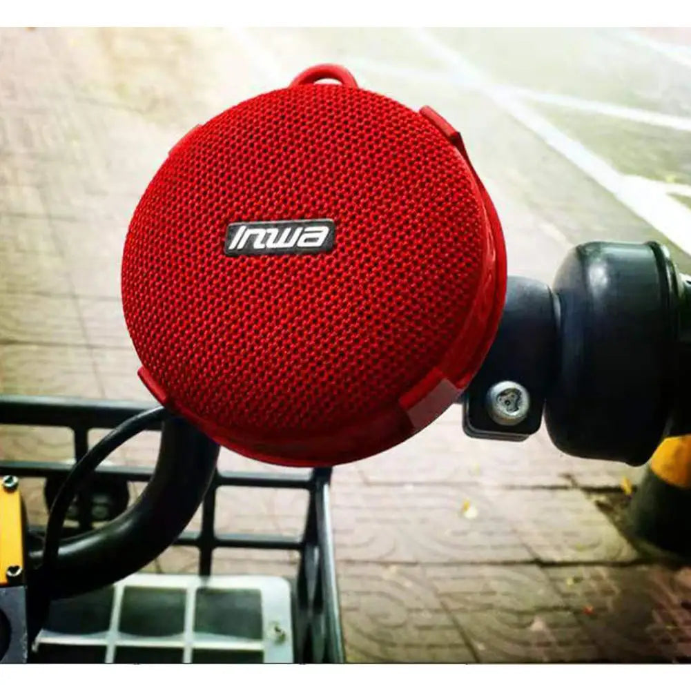 Bluetooth Bike Speaker With Detachable Bicycle Mount Shockproof Dustproof Waterproof Riding Built-in Mic and TF Card Hands Free