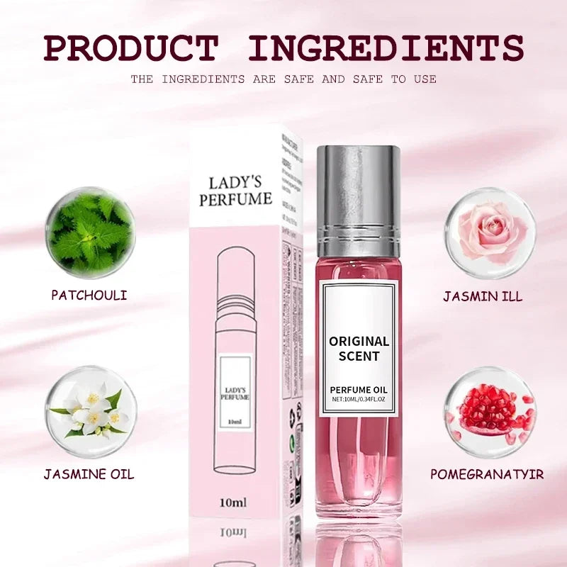 10ml Original Female Venom Pheromone Long Lasting Ball Bearing Portable Perfume Enhances Fresh Fragrance Charm Cologne