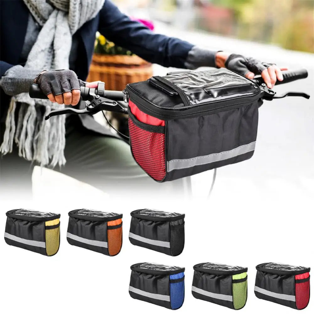 Waterproof Bicycle Bag Large Capacity MTB Bike Front Handlebar Bag Outdoor Travel Cycling Top Front Basket сумка для велосипеда