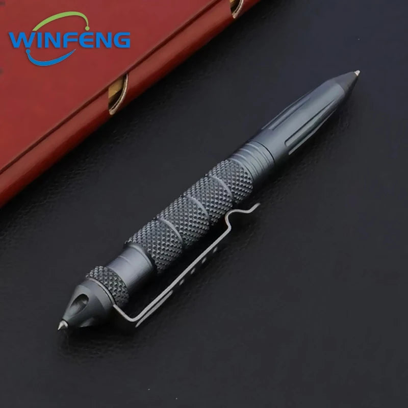 Outdoor Survival Tactical Pen Self Defense Weapons Emergency Hammer Portable Aluminium Self Defense Personal Security Tool