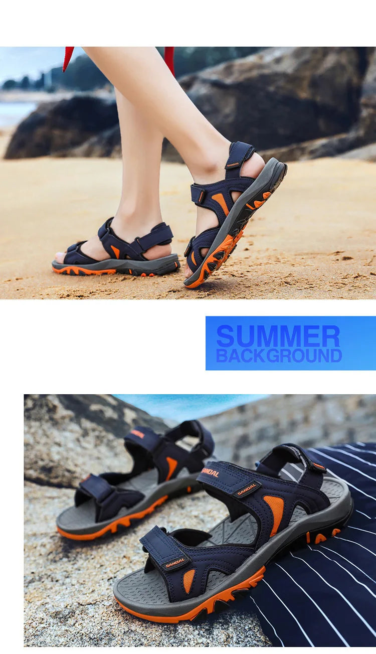 Shoes Men's Sandals Summer  Outdoor Classics Walking Men Sandals Big Size 46 Gladiator Sandalias New Platform Water Footwear