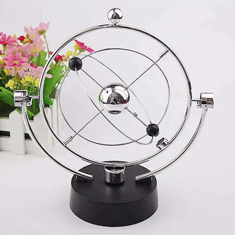 Rotation Perpetual Motion Newton Pendulum Balance Ball Pendulum Ball Physics Tumbler Craft Home Table Decorations Desk Toy Gift