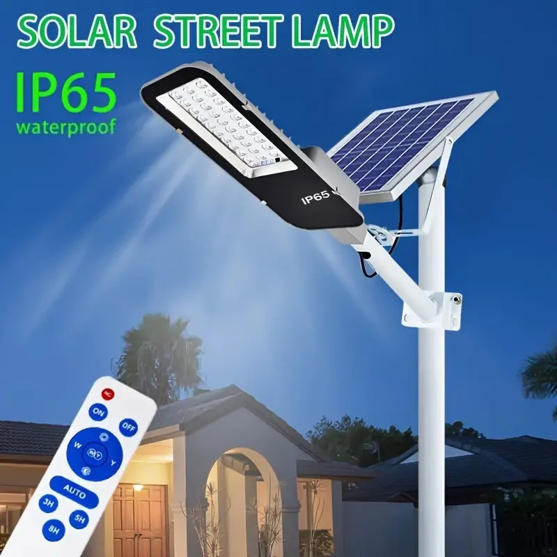 200W Solar Light outdoor Outdoor Solar Street Light Garden Sunlight House Remote Control Waterproof Wall Lamp Solar Street Light