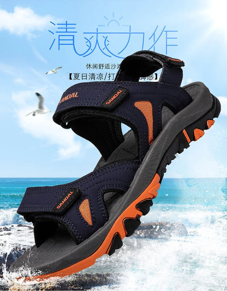 Shoes Men's Sandals Summer  Outdoor Classics Walking Men Sandals Big Size 46 Gladiator Sandalias New Platform Water Footwear