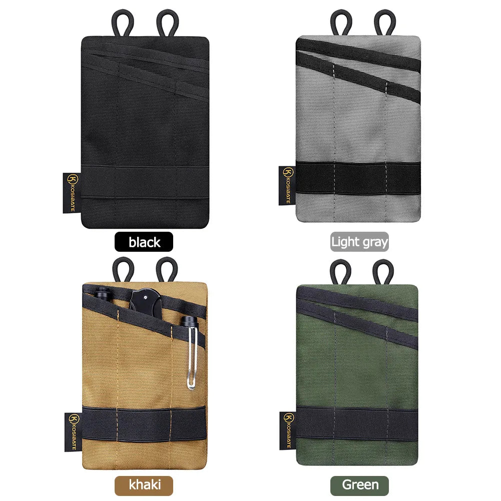 Mini EDC Kit Pouch Sundries Bags Oxford Cloth Storage Bag Purse Key Organizer Outdoor Hunting Bags Pouch Tactical Phone Bags