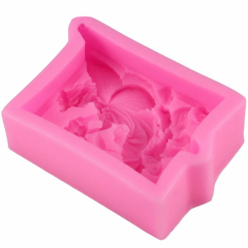 Fairy Angel Flower 3D Resin Clay Silicone Molds DIY Handmade Soap Mold Silica Gel Mould Newest Design