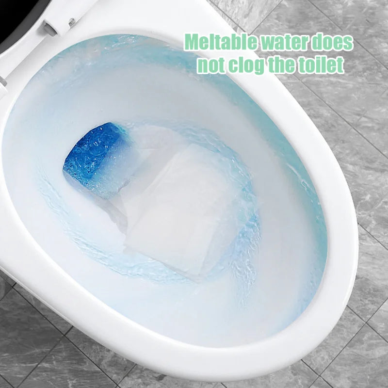 Portable Disposable Toilet Seat Cover Mat Waterproof Toilet Pad Camping Hotel Bath Accessories Sanitary Personal Protective Tool