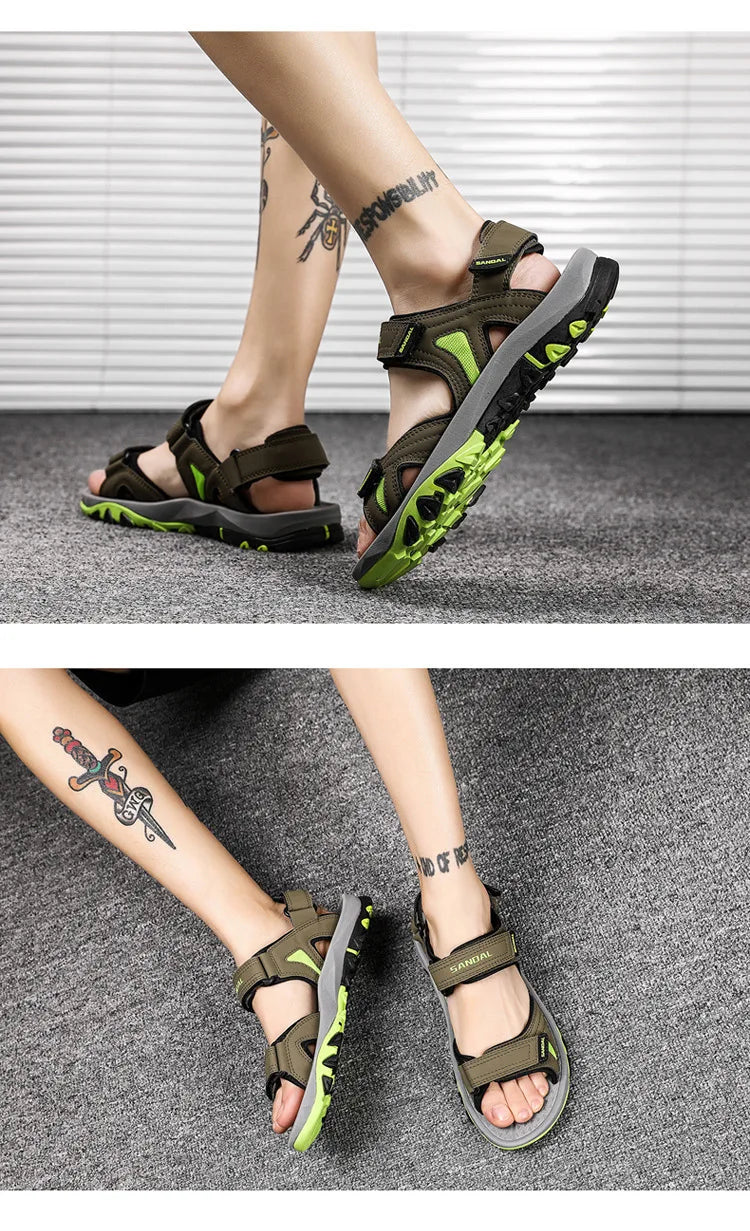 Shoes Men's Sandals Summer  Outdoor Classics Walking Men Sandals Big Size 46 Gladiator Sandalias New Platform Water Footwear