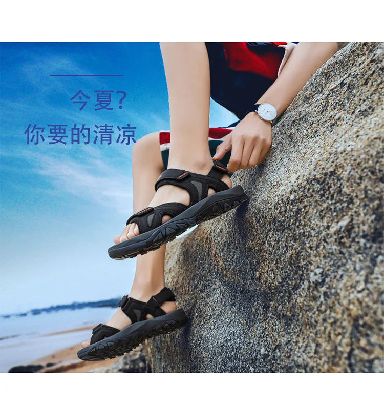 Shoes Men's Sandals Summer  Outdoor Classics Walking Men Sandals Big Size 46 Gladiator Sandalias New Platform Water Footwear