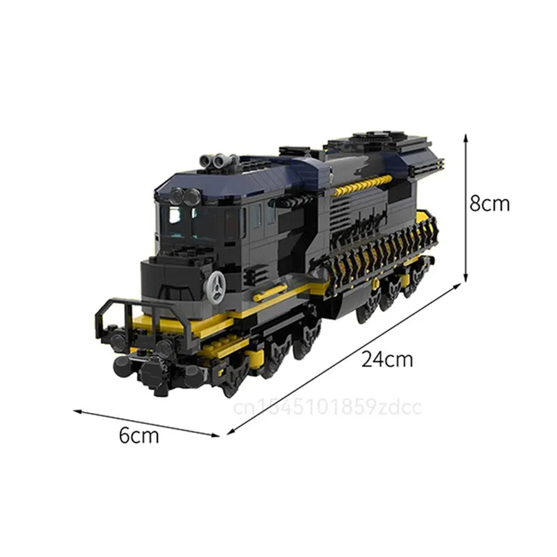 Moc High-Tech City Train Railways Building Blocks Set Retro Steam Train Carriage Bricks Constructor DIY Toys Birthday xmas Gifts