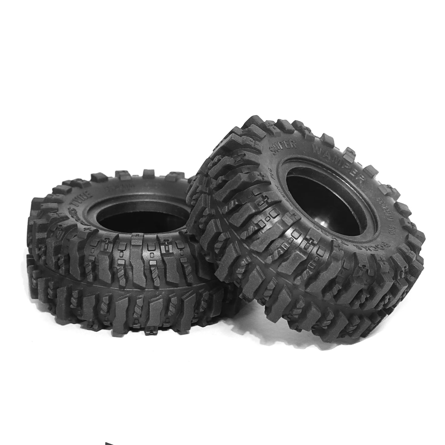 RS RC Super Soft Sticky 1.0 Crawler Tires 55*23mm for 1/18 1/24 RC Crawler Car Axial SCX24 FMS FCX24 AX24 Upgrade (T1011)