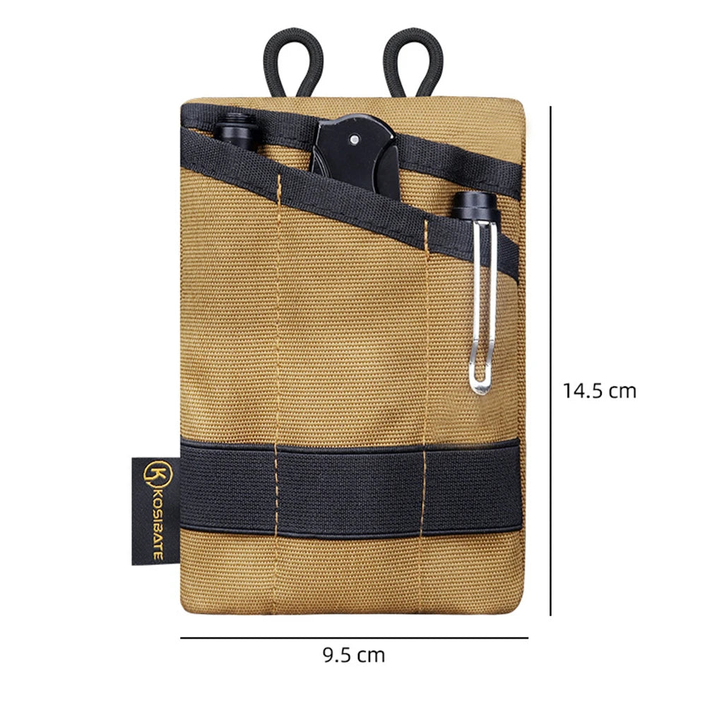 Mini EDC Kit Pouch Sundries Bags Oxford Cloth Storage Bag Purse Key Organizer Outdoor Hunting Bags Pouch Tactical Phone Bags