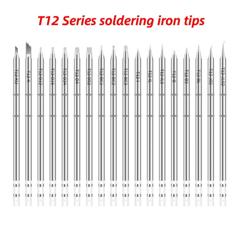 T12 Soldering Iron Tips Welding Tools Electric Soldering Iron For Hakko FX951 T12 Soldering Station Kits