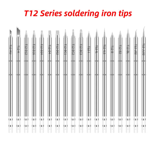 T12 Soldering Iron Tips Welding Tools Electric Soldering Iron For Hakko FX951 T12 Soldering Station Kits