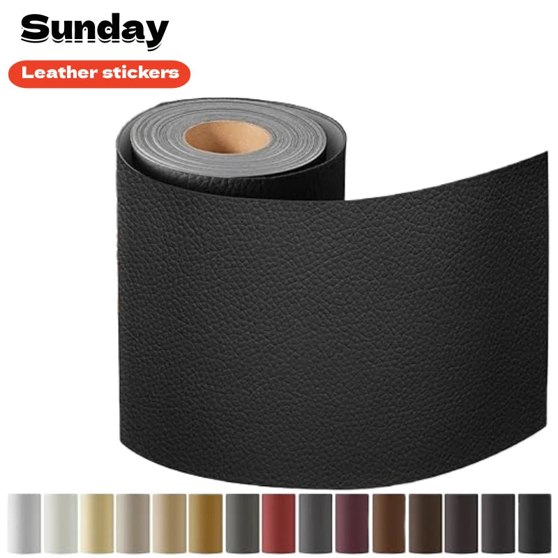 Self Adhesive Leather Stickers Tape for Sofa Repair Patch Furniture Chair Sticker Seat Bag Shoe Bed Fix PVC Artificial Leather