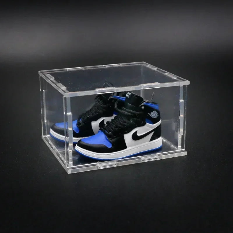 Birthday Gift AJ1 Shoe Model Three-dimensional Sneakers Cake Decoration Car Ornament Jewelry Mini Shoe Model Wall Shoes Gift Box