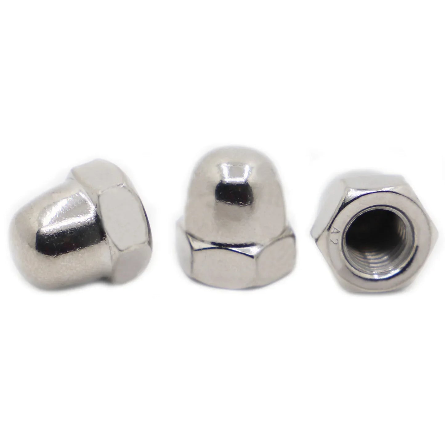 DIN1587 304 Stainless Steel Hex Cap Nut Domed Nuts For Decrotive M3 M4 M5 M6 M8 M10 M12 M14 M16