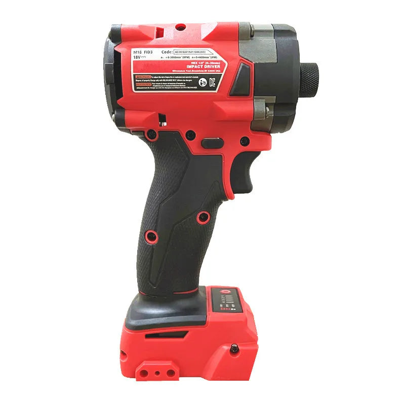 Compatible For Milwaukee 18V Battery Electric Cordless Wrench Brushless Screwdriver Impact Drill Power Tools Car Truck Repair