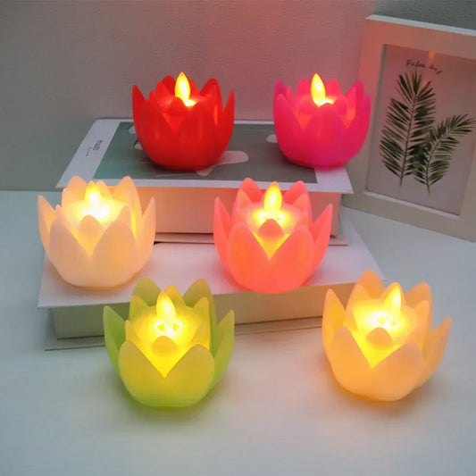 LED Electronic Candle Battery Operated Lamp Candles Decorative Warm White Flickering Flame Candles Indoor Outdoor Lighting