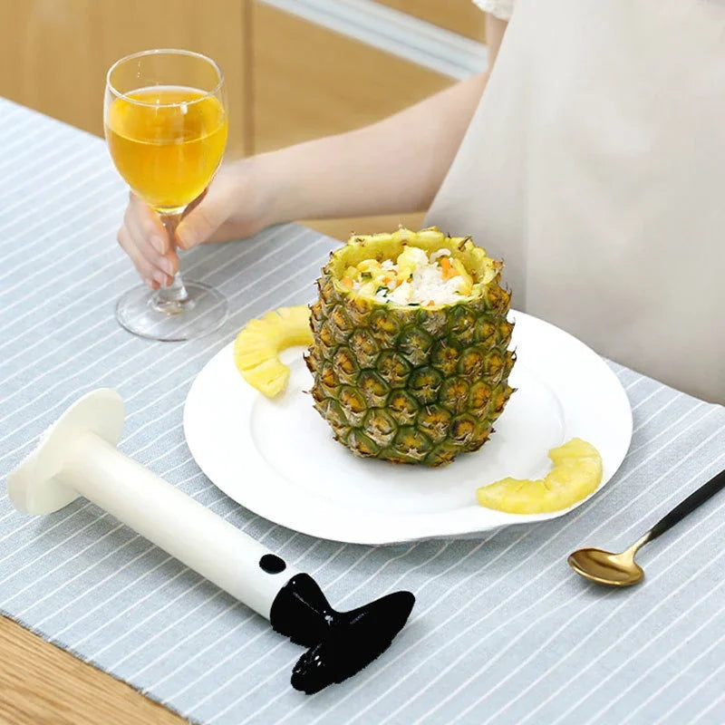 1 Pc ABS Pineapple Slicers Ananas Peeler Device Fruit Knife Cutter Corer Slicer Vegetable Tools Home Kitchen Dining Accessories