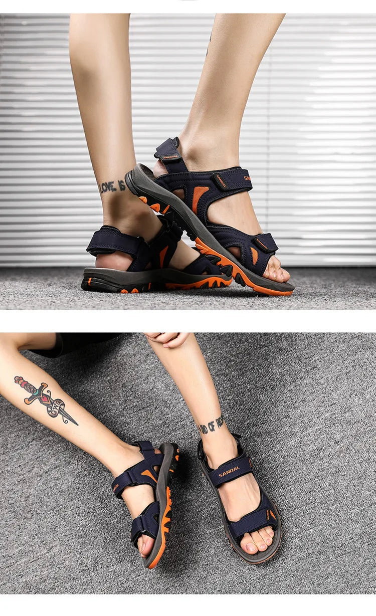 Shoes Men's Sandals Summer  Outdoor Classics Walking Men Sandals Big Size 46 Gladiator Sandalias New Platform Water Footwear