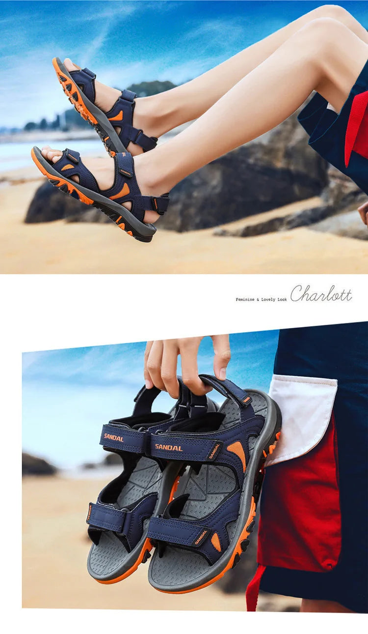 Shoes Men's Sandals Summer  Outdoor Classics Walking Men Sandals Big Size 46 Gladiator Sandalias New Platform Water Footwear