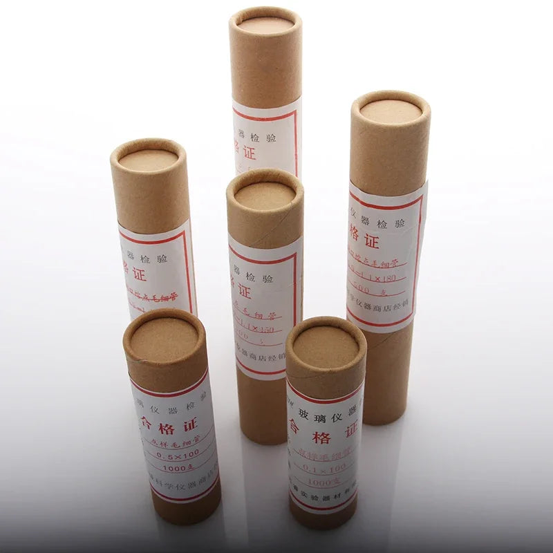 Lab Glass Spotting Capillary Melting Point Capillary Capillary Spotting Tube Inner Diameter TLC Spotter 0.3 0.5 Length 100mm