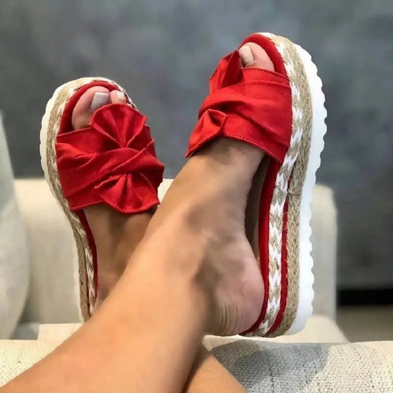 Sandals Women Heels Sandals With Wedges Shoes For Women Platform Sandals Summer Slippers Sandalias Mujer Elegant Summer Shoes