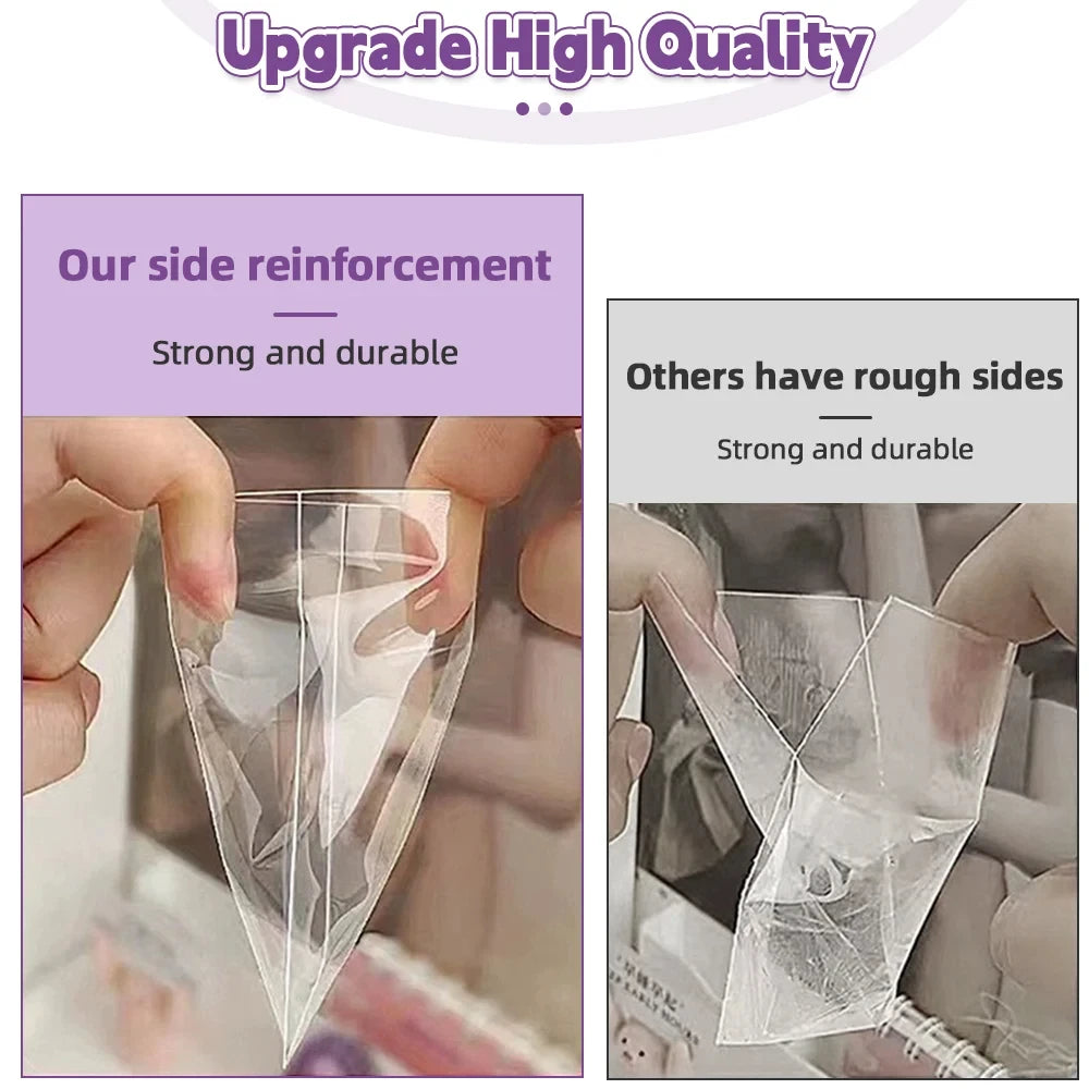 50/100PCS Korea Card Sleeves Clear Acid Free-No CPP HARD 3 Inch Photocard Film Album Binder Original Photo Card Flat Card Holder