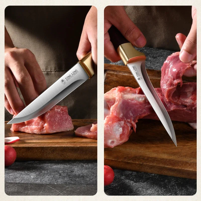 PLYS high hardness cutting knife, special knife for boning, kitchen fruit knife peeling knife