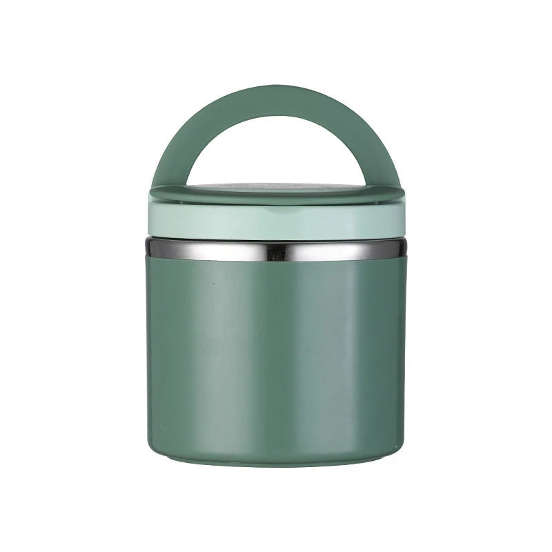 630/1000ML Stainless Steel Lunch Box Drinking Cup Food Thermal Jar Soup Insulated Thermos Container Portable Bento Lunchbox