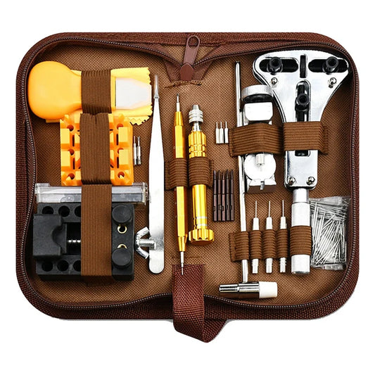 149pcs Watch Repair Tools Kit Opener Assembly Back Case Pressing Maintenance Maker Repair Parts Battery Replacement Accessory