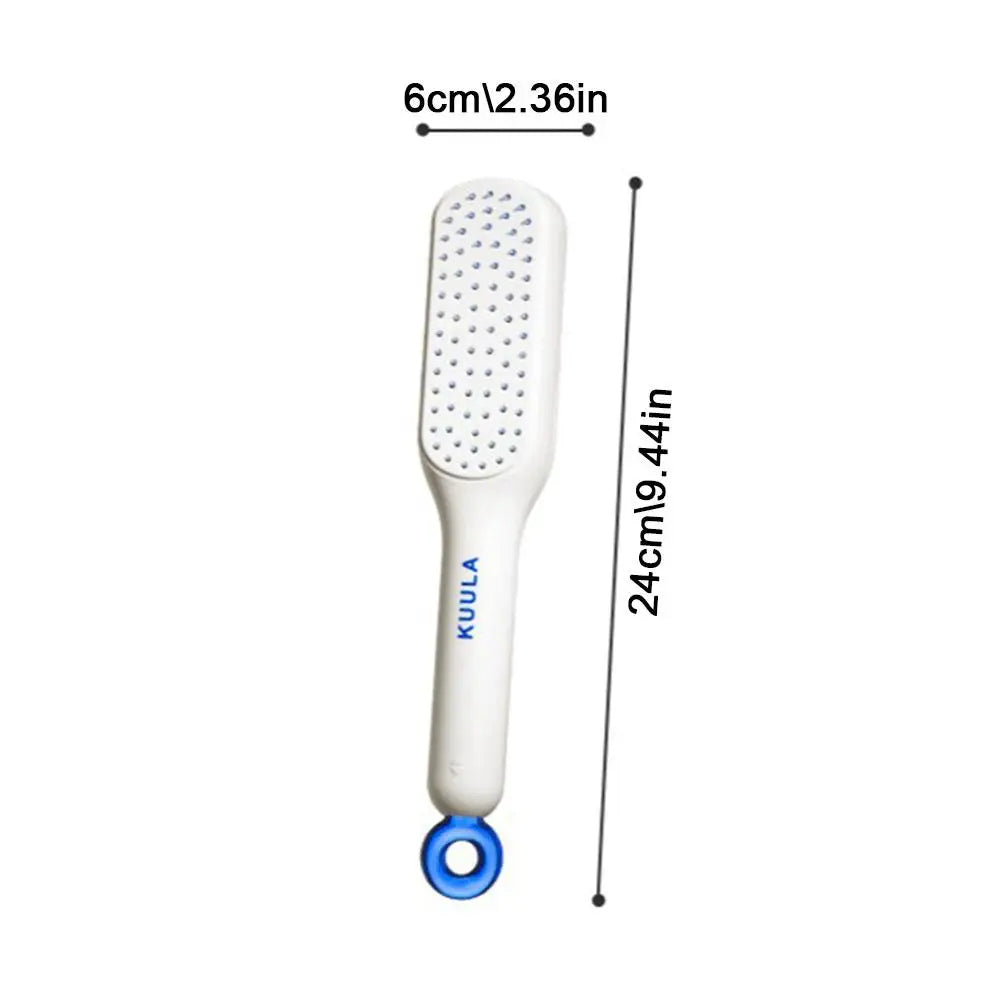 Portable Hair Comb Detangling Hair Brush Anti Static Head Massager Travel Combs Hair Styling Accessories Cleaning Hair Brush