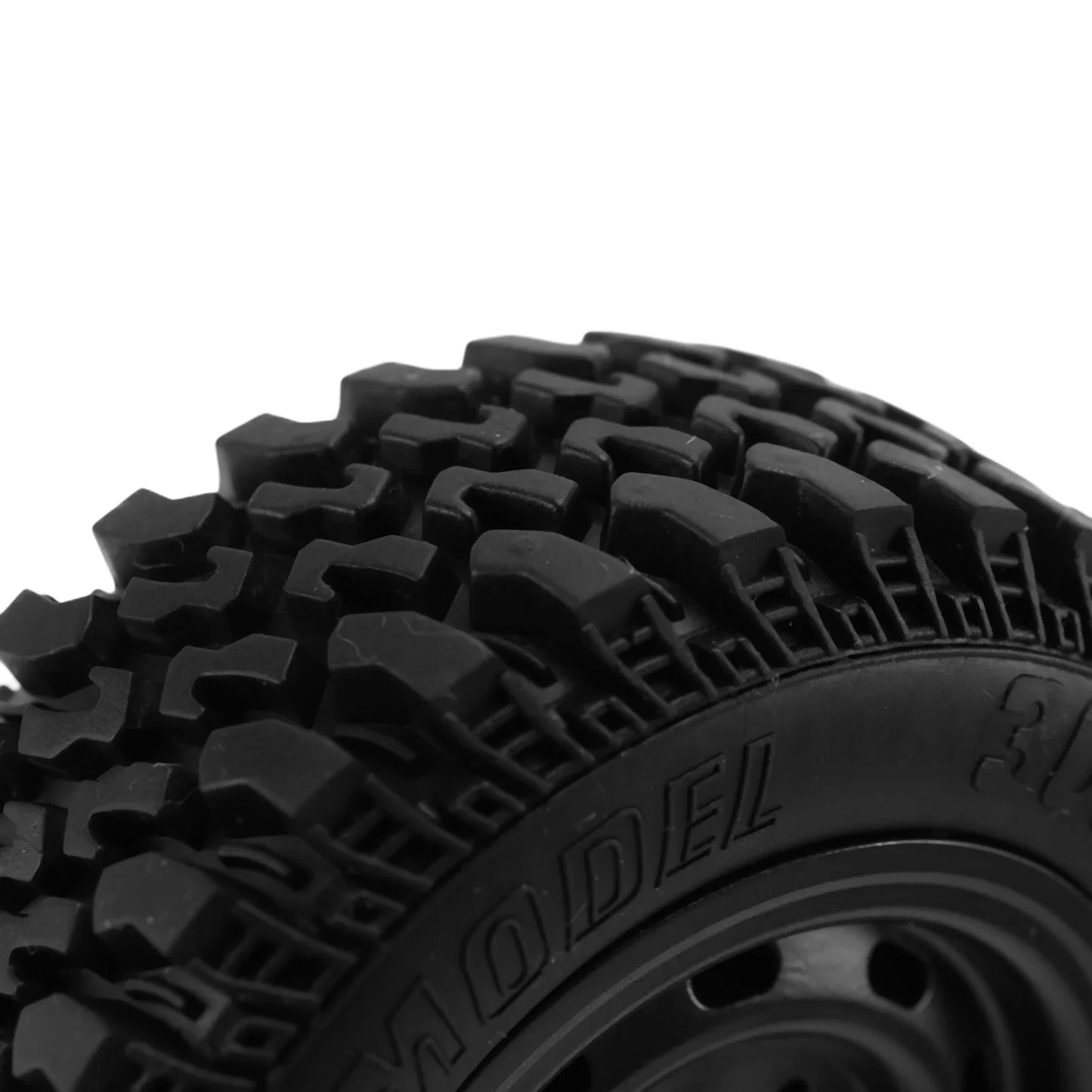 For MN86 Intact 80MM RC Tire RC Rubber Tire Professional Plastic Rubber Tire RC Accessory Upgrade Parts Fit