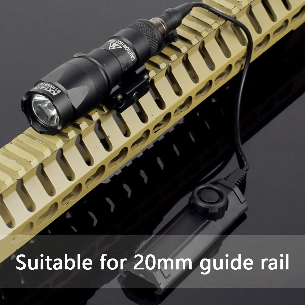 Tactical Surefire M300 M300A MINI Scout Light Rifle Hunting LED Flashlight Weapon Gun Light Arme Lanterna Torch AR15 HK416 MP5