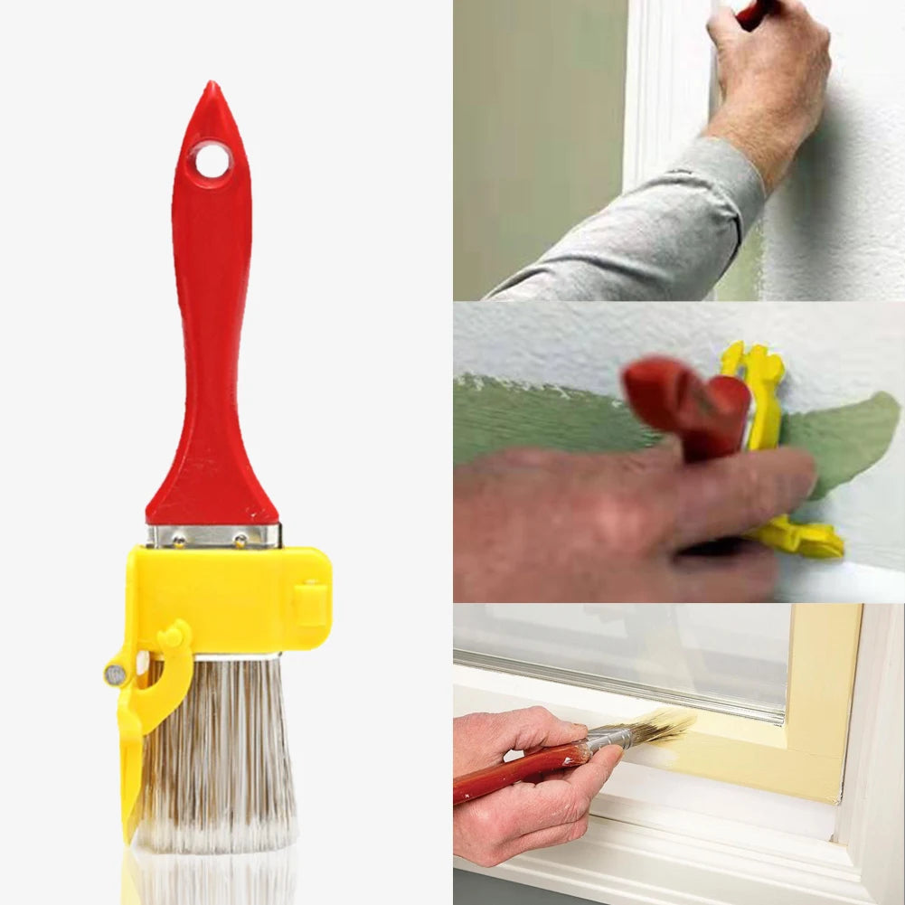 Edger Paint Brush Paint Roller Proffesional Clean Cut Tool Multifunctional Paint Edger Rollers Brush For Home Wall Room Detail