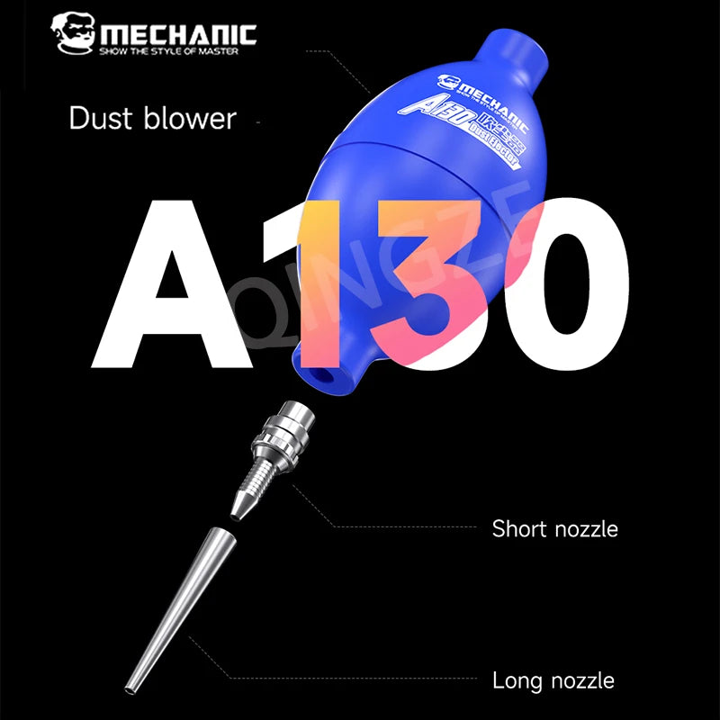 MECHANIC A130 Phone Repair Dust Cleaner Air Blower Ball Dust Cleaning Pen Tools for Phone PCB PC Keyboard Camera  Lens Cleaning