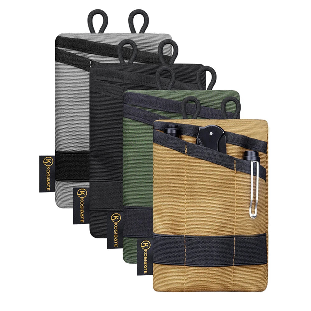 Mini EDC Kit Pouch Sundries Bags Oxford Cloth Storage Bag Purse Key Organizer Outdoor Hunting Bags Pouch Tactical Phone Bags