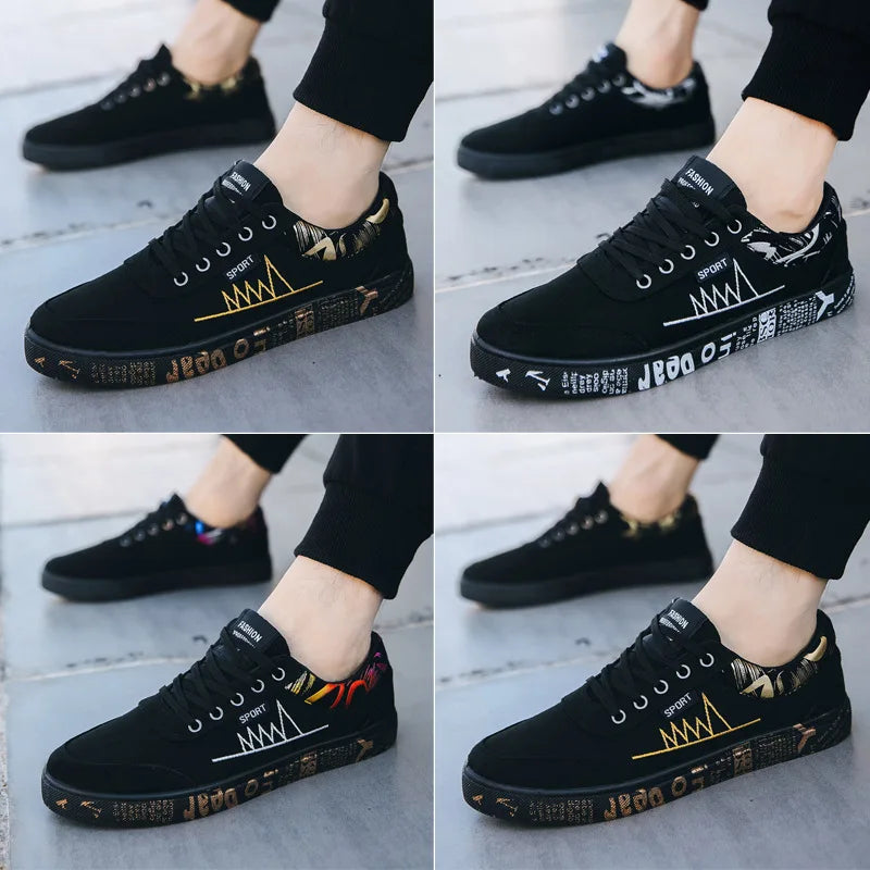 Shoes Men Casual Shoes Canvas Light Comfortable Sneakers Outdoor Walking 2021 New Flats Men Shoes Fashion Zapatillas Hombres6g